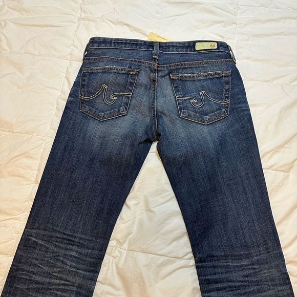 AG Anriano Goldschmied NWT womens Jeans Angel bootcut Dark wash size 26R - Picture 13 of 15